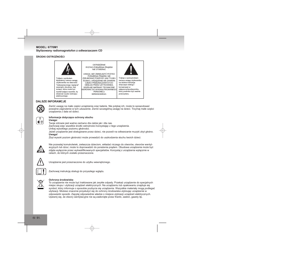 Elta 6770M1 User Manual | Page 51 / 79