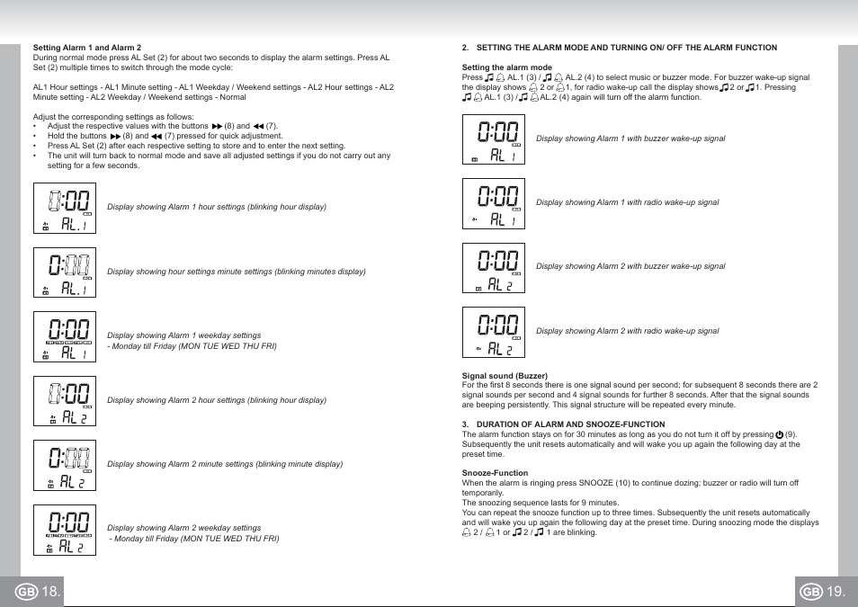 4521 im p018,19_gb.pdf | Elta 4521 User Manual | Page 10 / 71