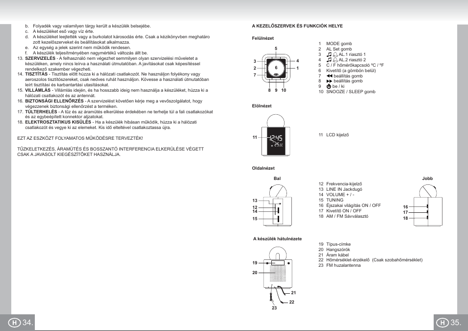 4521 im p034,35_h.pdf | Elta 4521 User Manual | Page 18 / 71