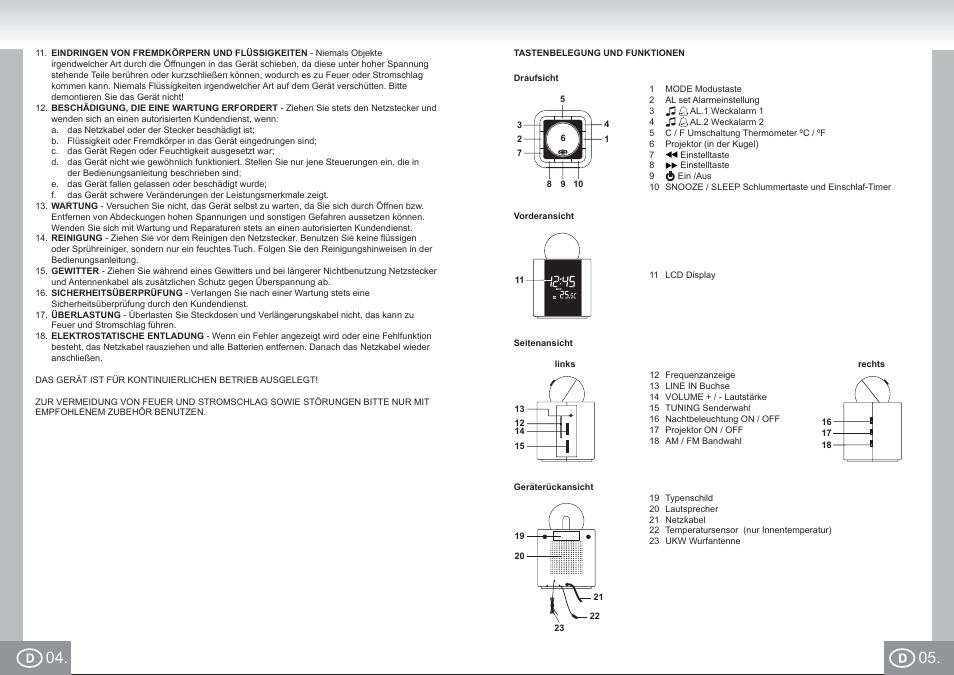 4521 im p004,05_d.pdf | Elta 4521 User Manual | Page 3 / 71
