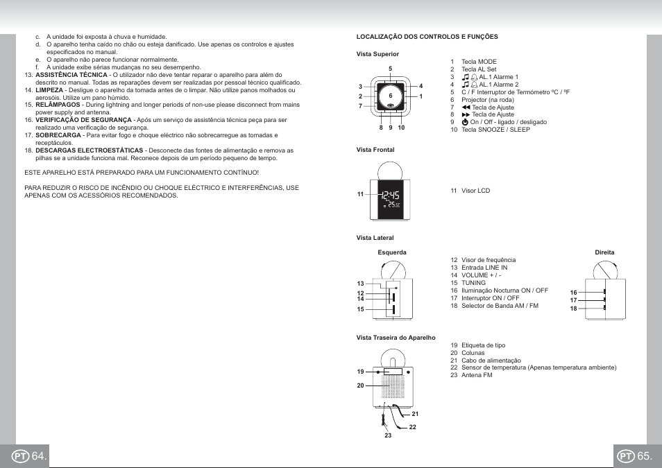 4521 im p064,65_pt.pdf | Elta 4521 User Manual | Page 33 / 71