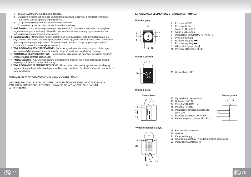 4521 im p074,75_pl.pdf | Elta 4521 User Manual | Page 38 / 71