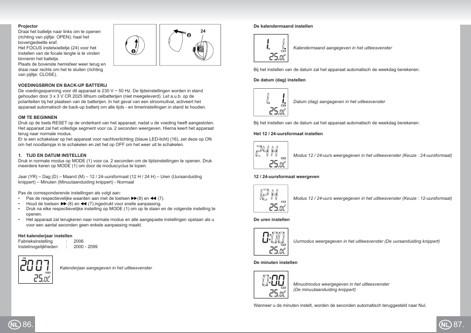 4521 im p086,87_nl.pdf | Elta 4521 User Manual | Page 44 / 71