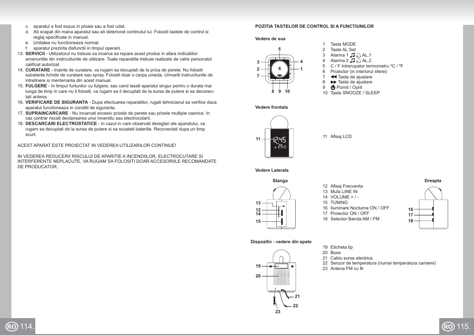 4521 im p114,115_ro.pdf | Elta 4521 User Manual | Page 58 / 71