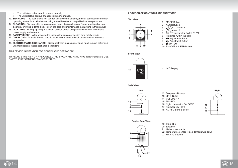 4521 im p014,15_gb.pdf | Elta 4521 User Manual | Page 8 / 71