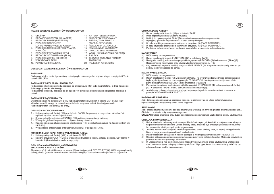 Elta 6264N User Manual | Page 16 / 35
