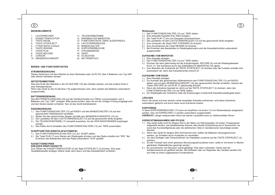 Elta 6264N User Manual | Page 4 / 35
