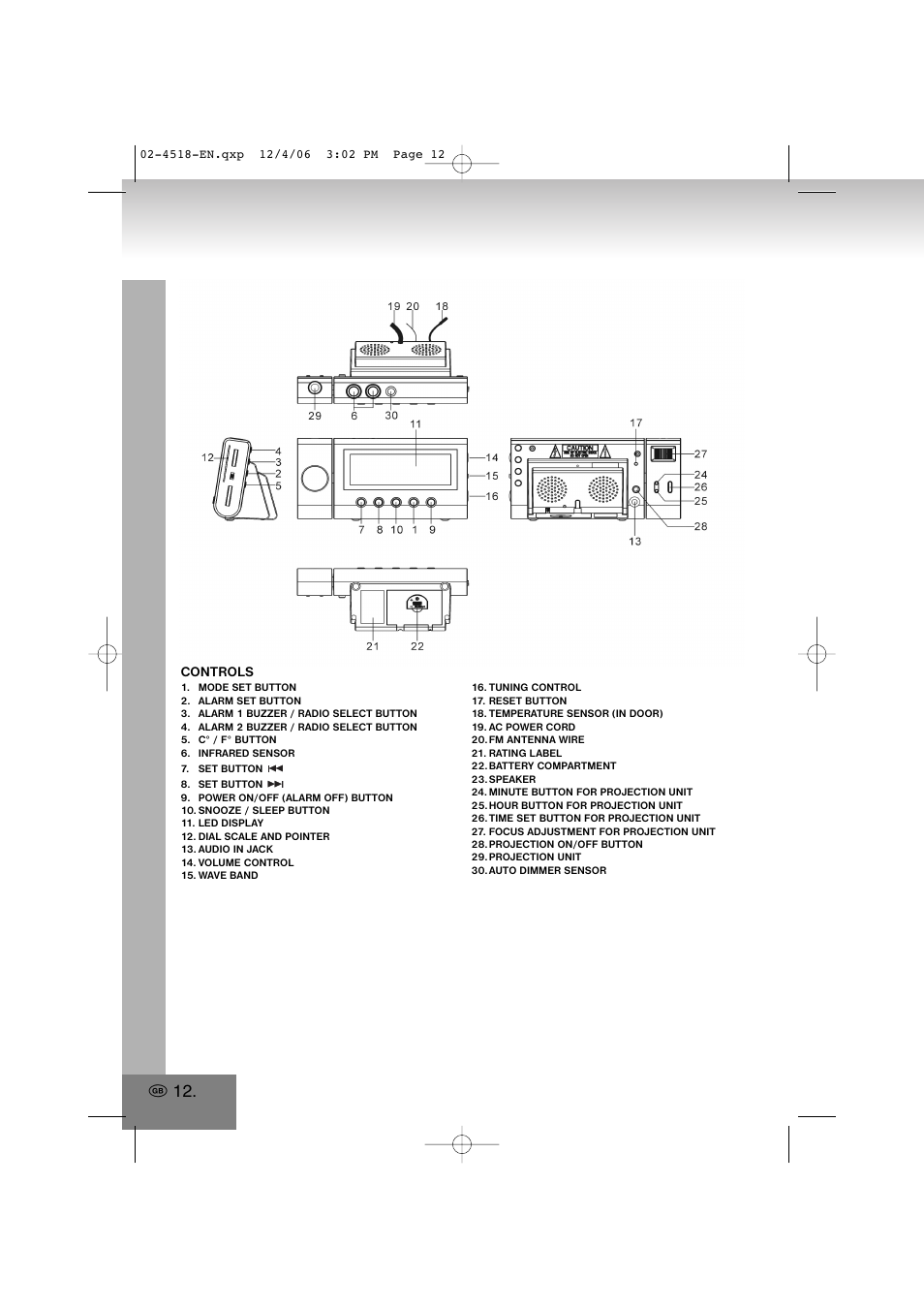 Elta 4518 User Manual | Page 12 / 101