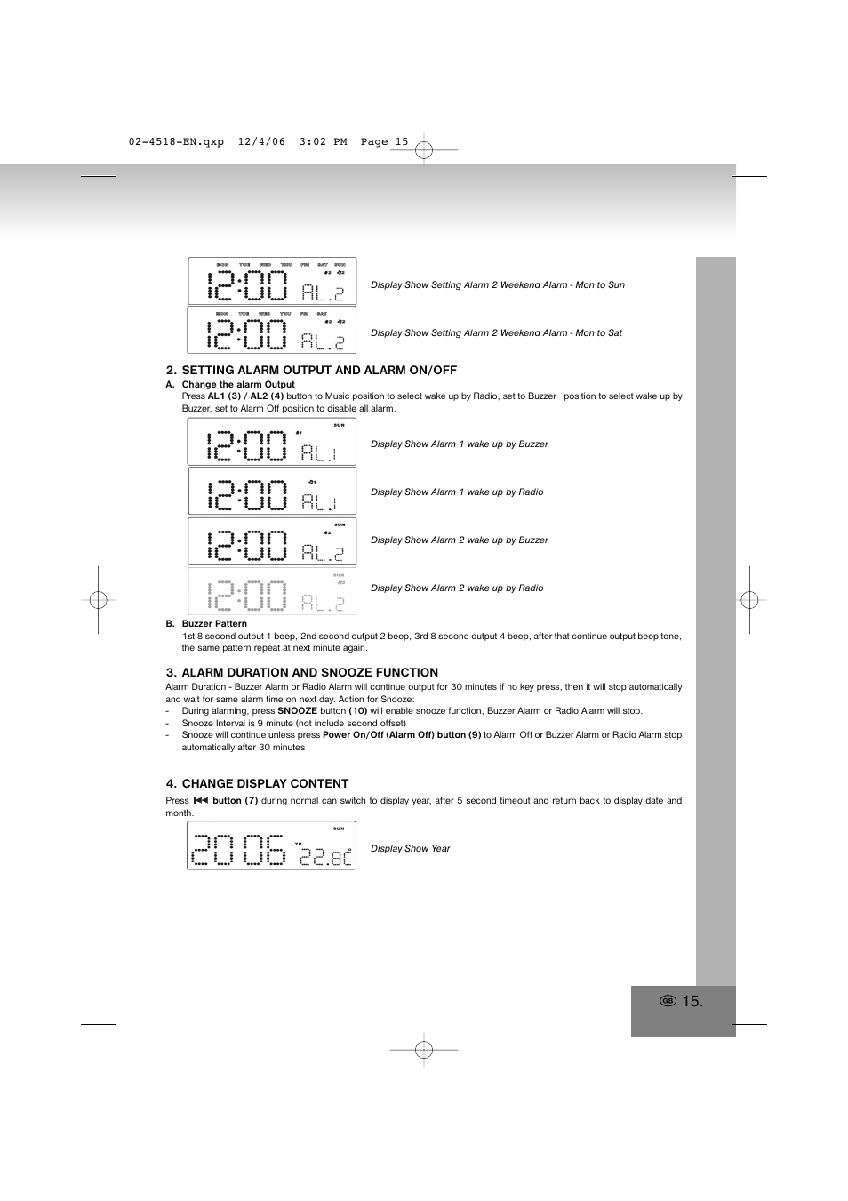 Elta 4518 User Manual | Page 15 / 101