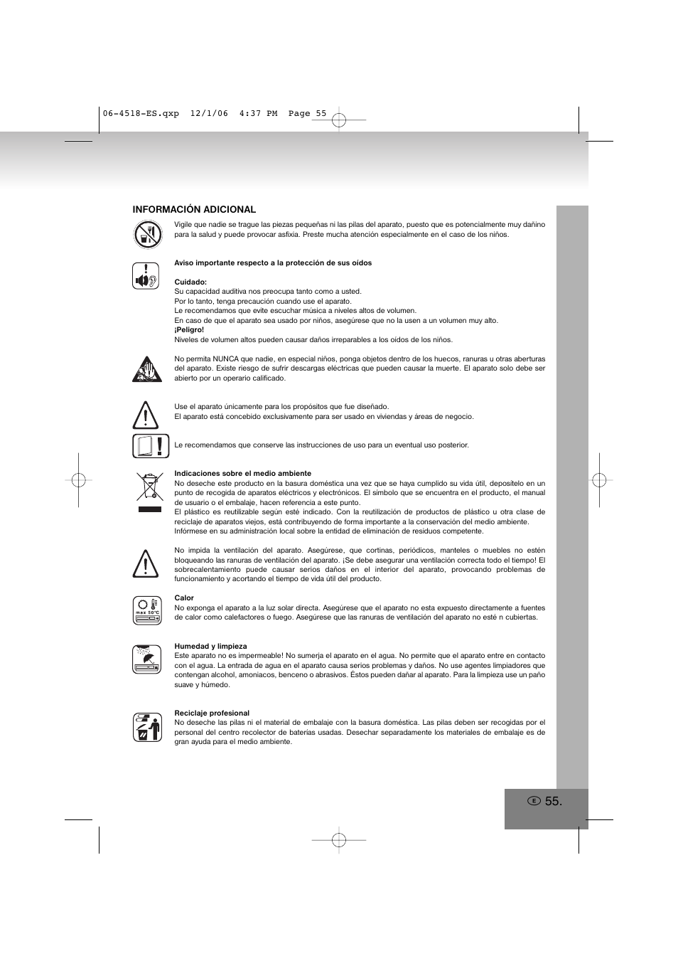 Elta 4518 User Manual | Page 55 / 101