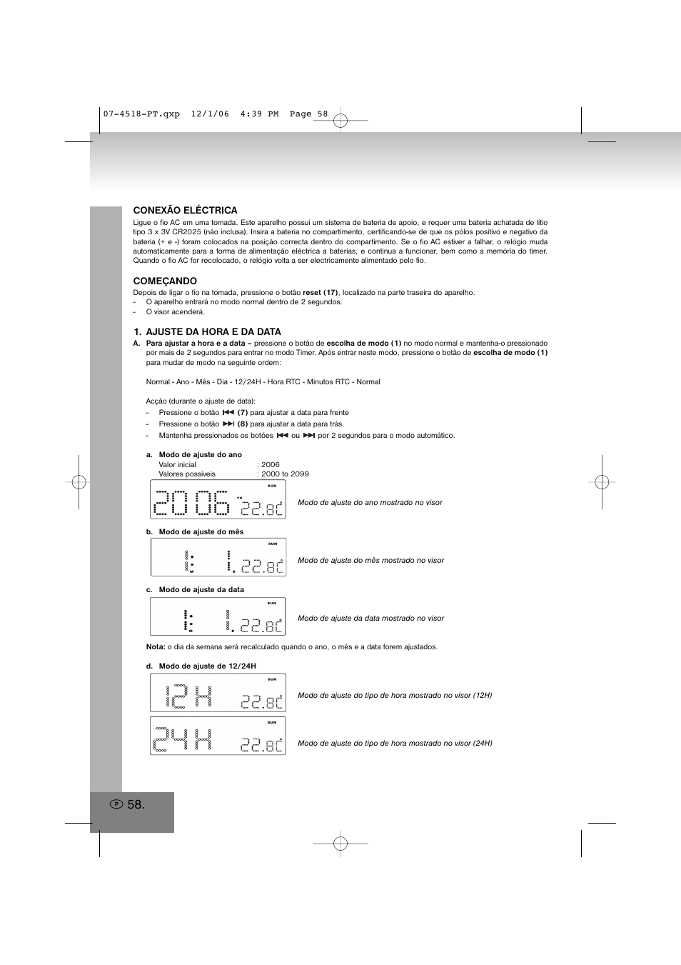 Elta 4518 User Manual | Page 58 / 101