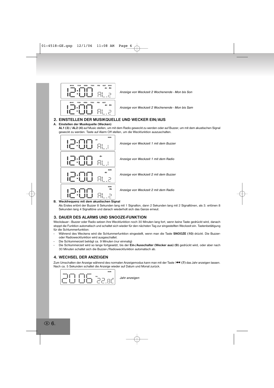 Elta 4518 User Manual | Page 6 / 101