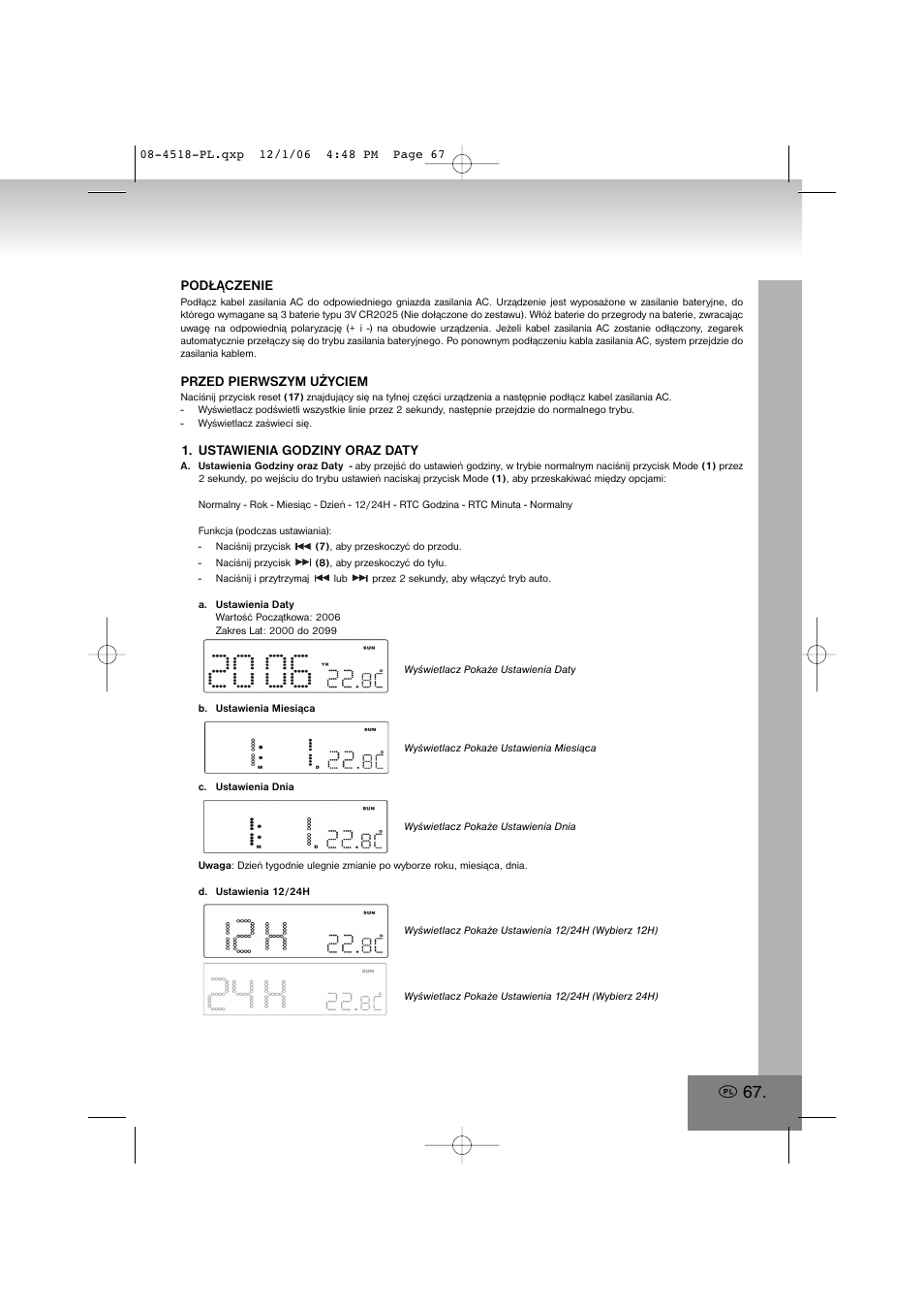 Elta 4518 User Manual | Page 67 / 101