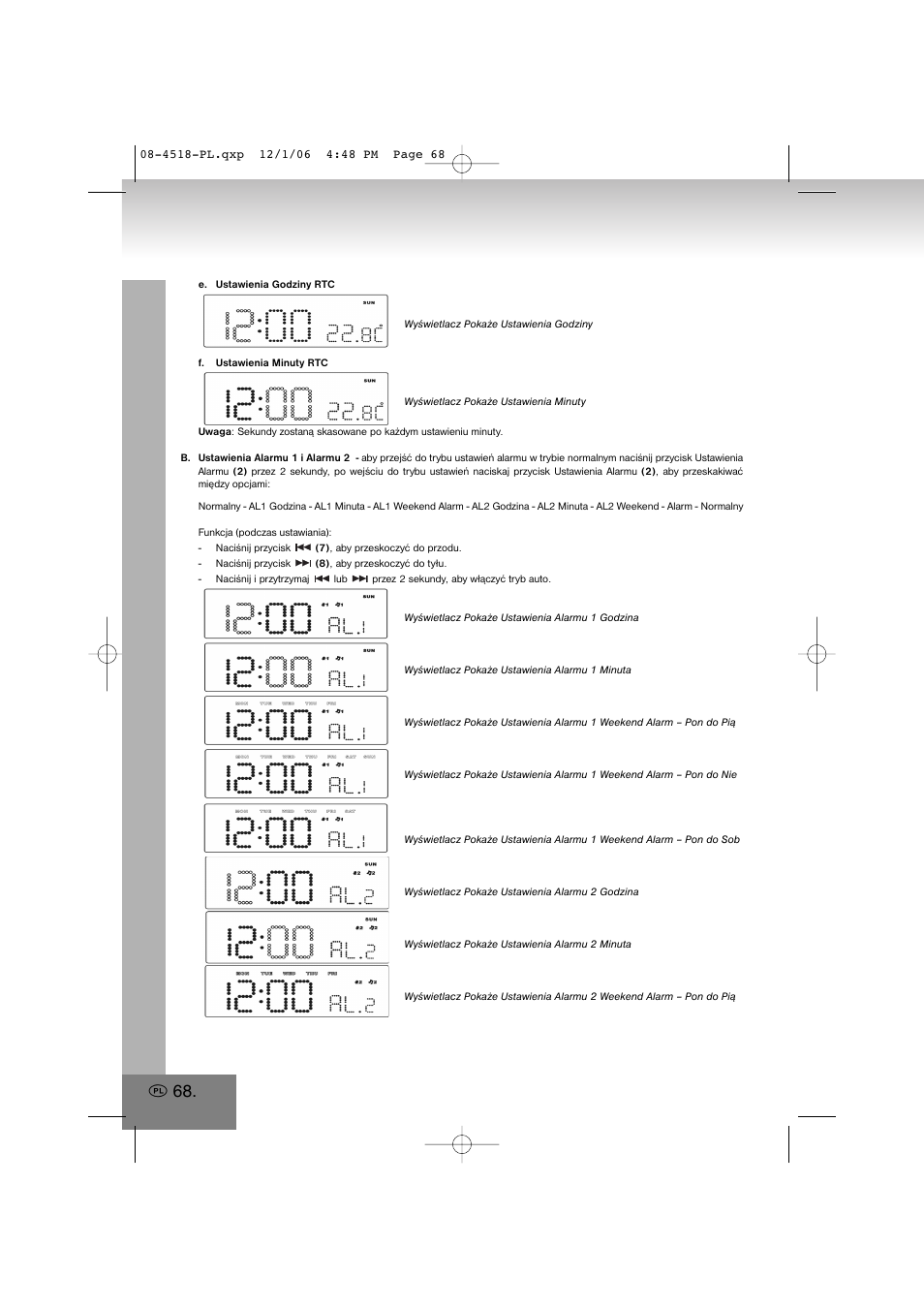 Elta 4518 User Manual | Page 68 / 101