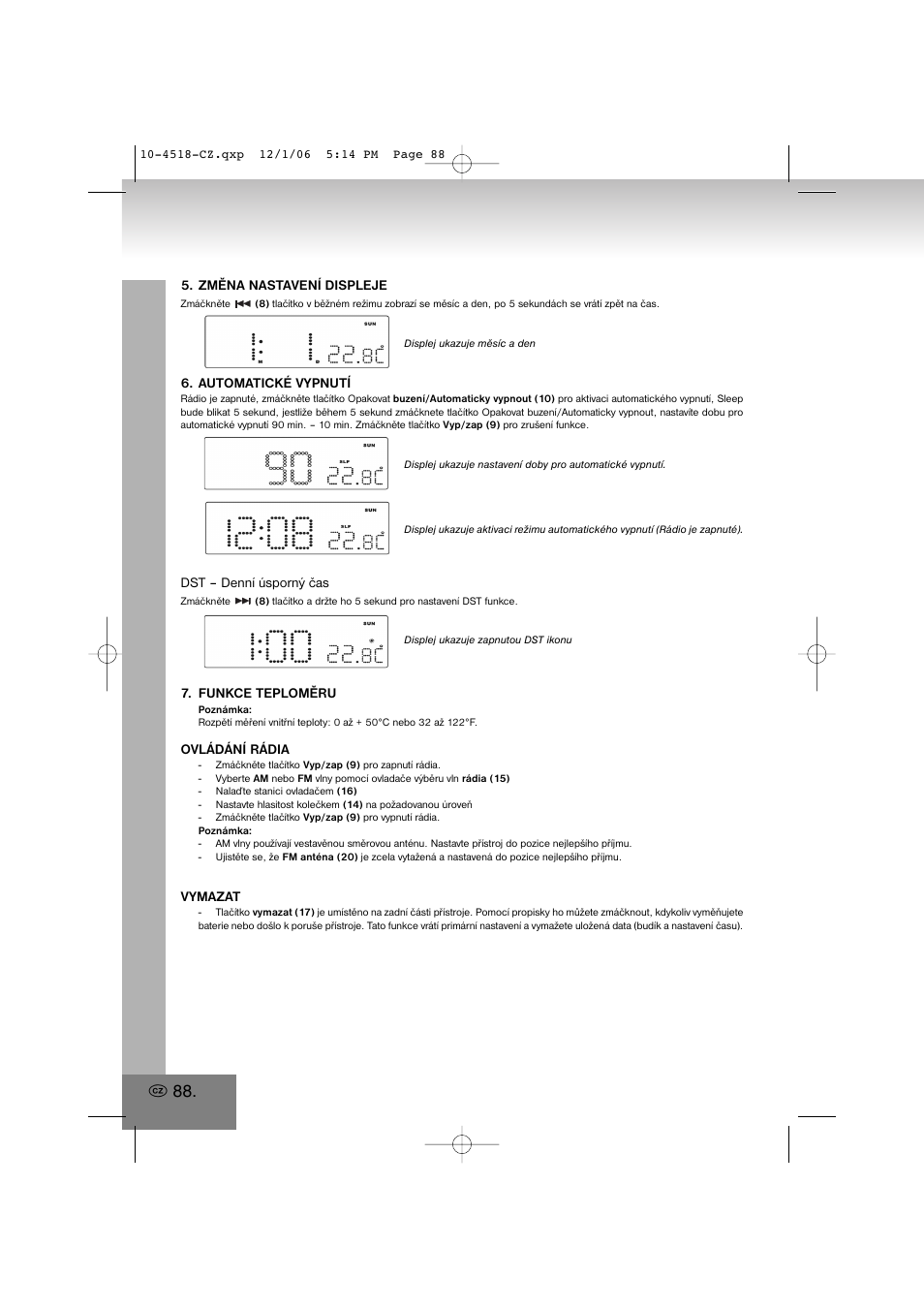 Elta 4518 User Manual | Page 88 / 101