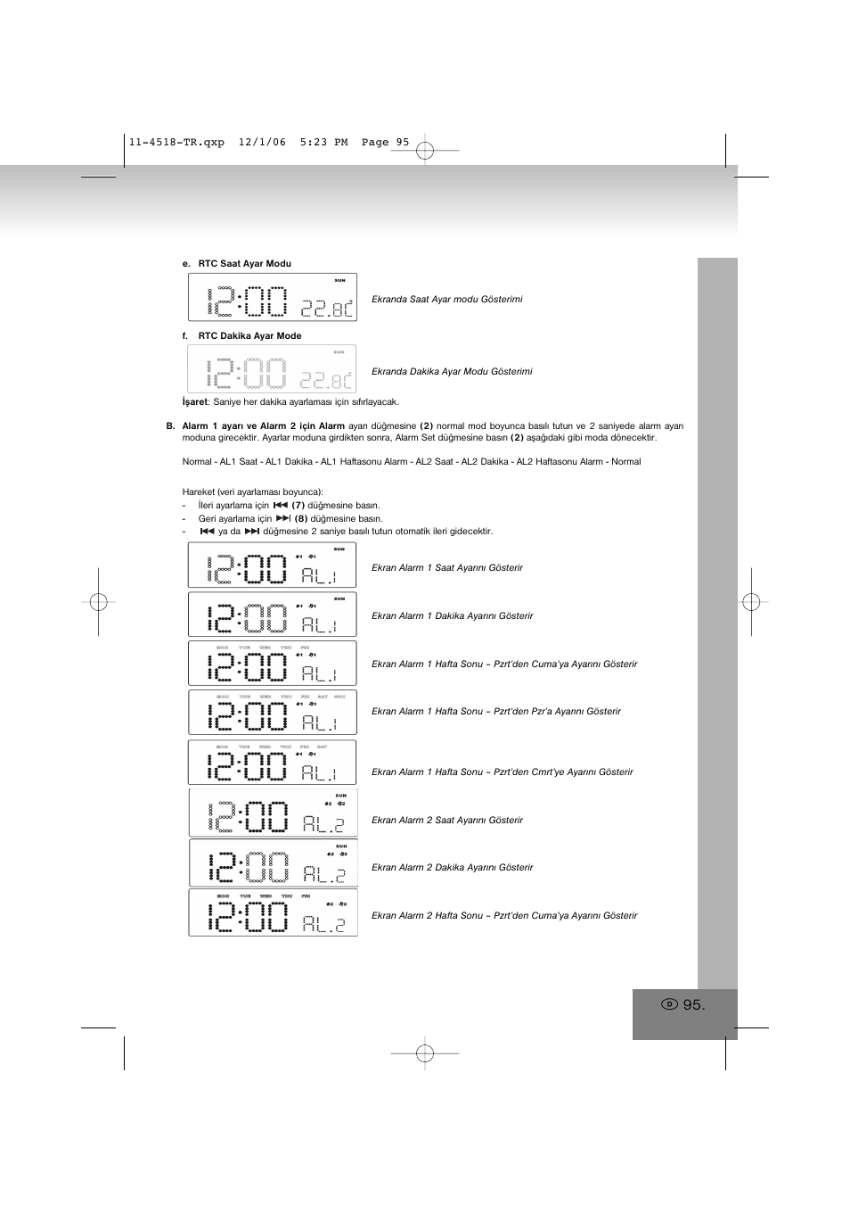 Elta 4518 User Manual | Page 95 / 101