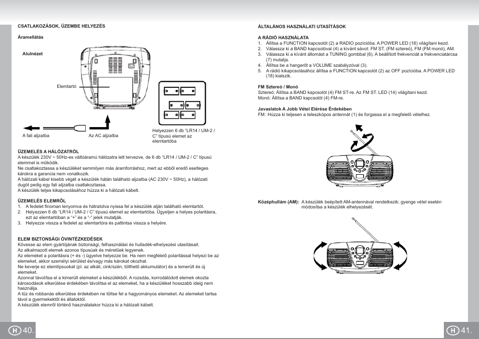Elta 6699_im p040,41_h.pdf | Elta 6699 User Manual | Page 21 / 78