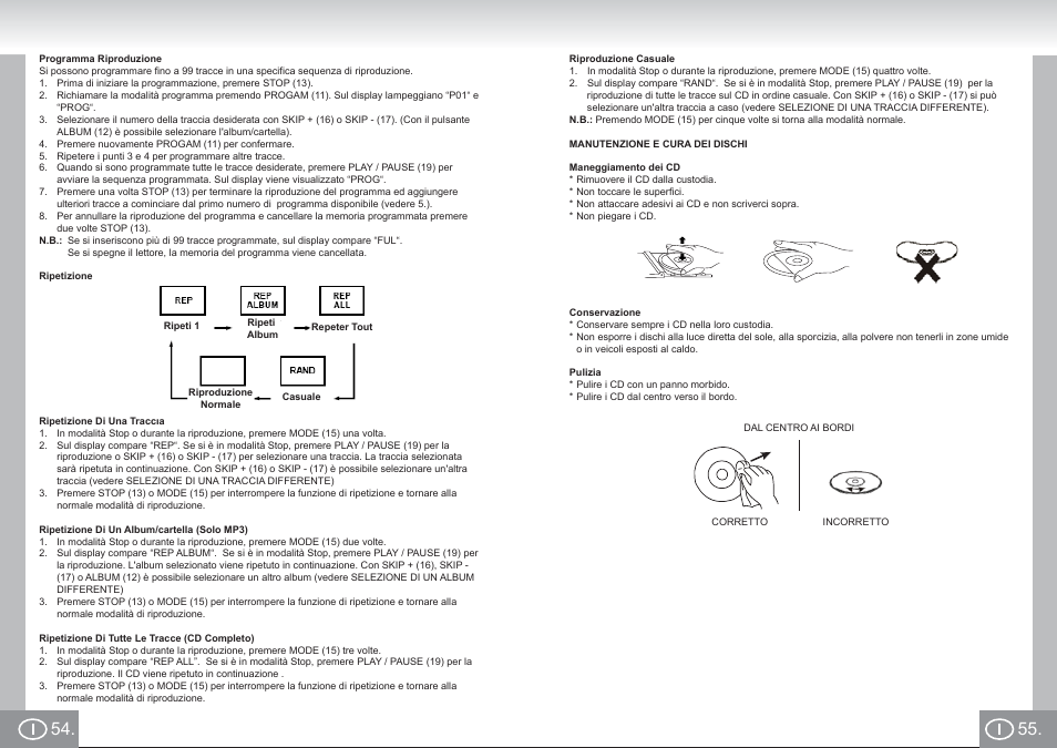 Elta 6699_im p054,55_i.pdf | Elta 6699 User Manual | Page 28 / 78