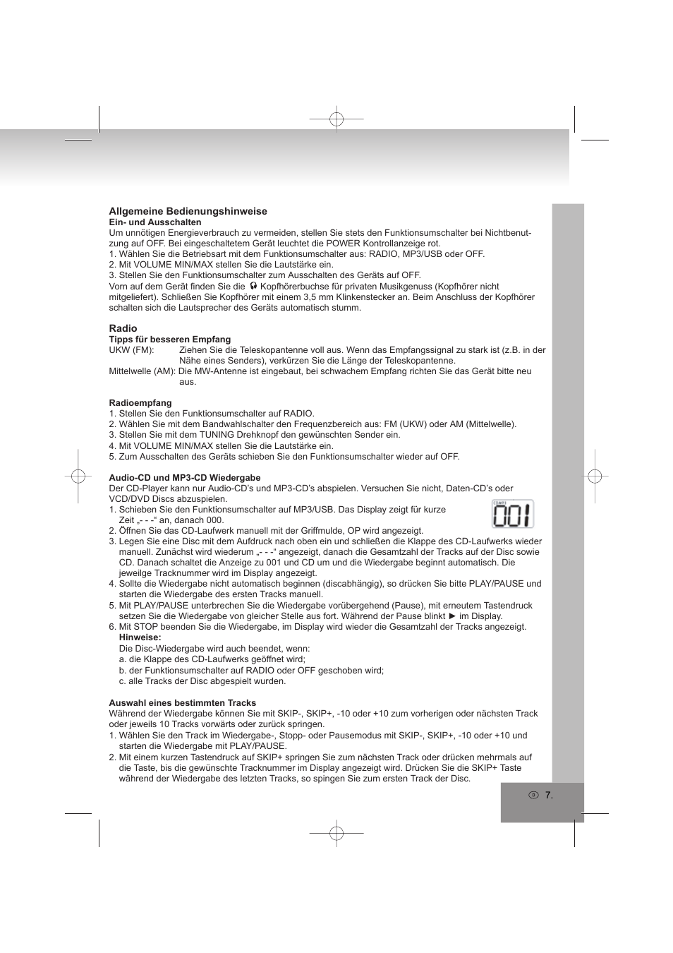 Elta 6698RB User Manual | Page 7 / 142