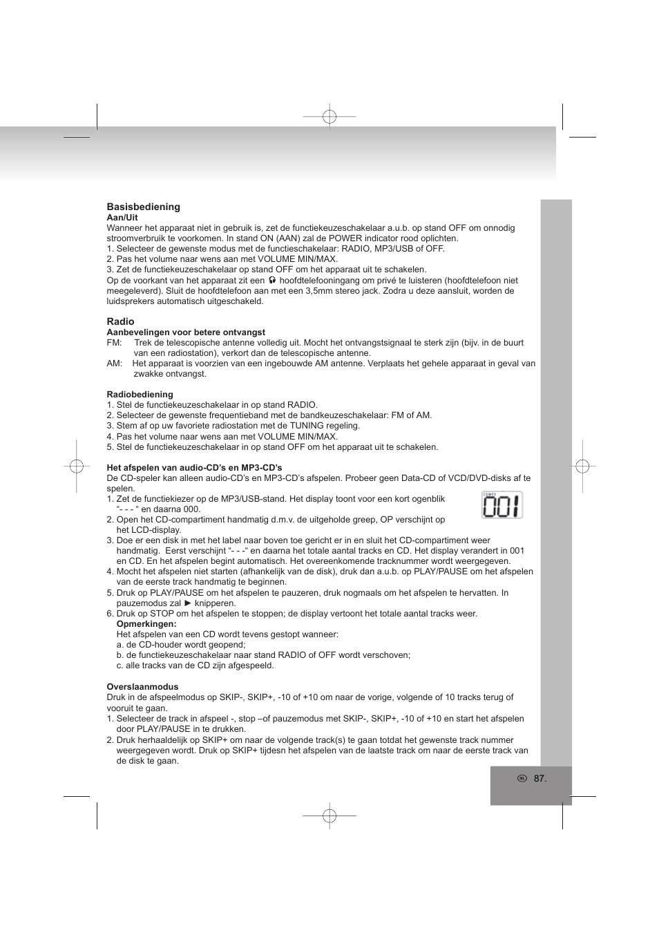 Elta 6698RB User Manual | Page 87 / 142