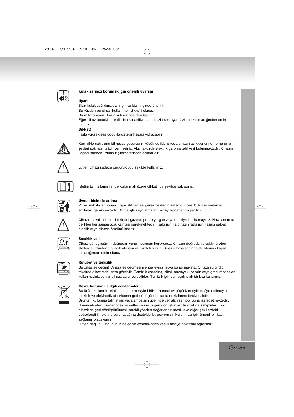 Elta 2954 User Manual | Page 55 / 56
