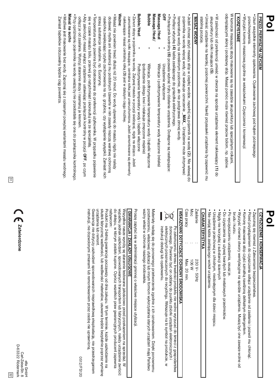 Pol ol p p ol ol | Elta FS120 User Manual | Page 17 / 23