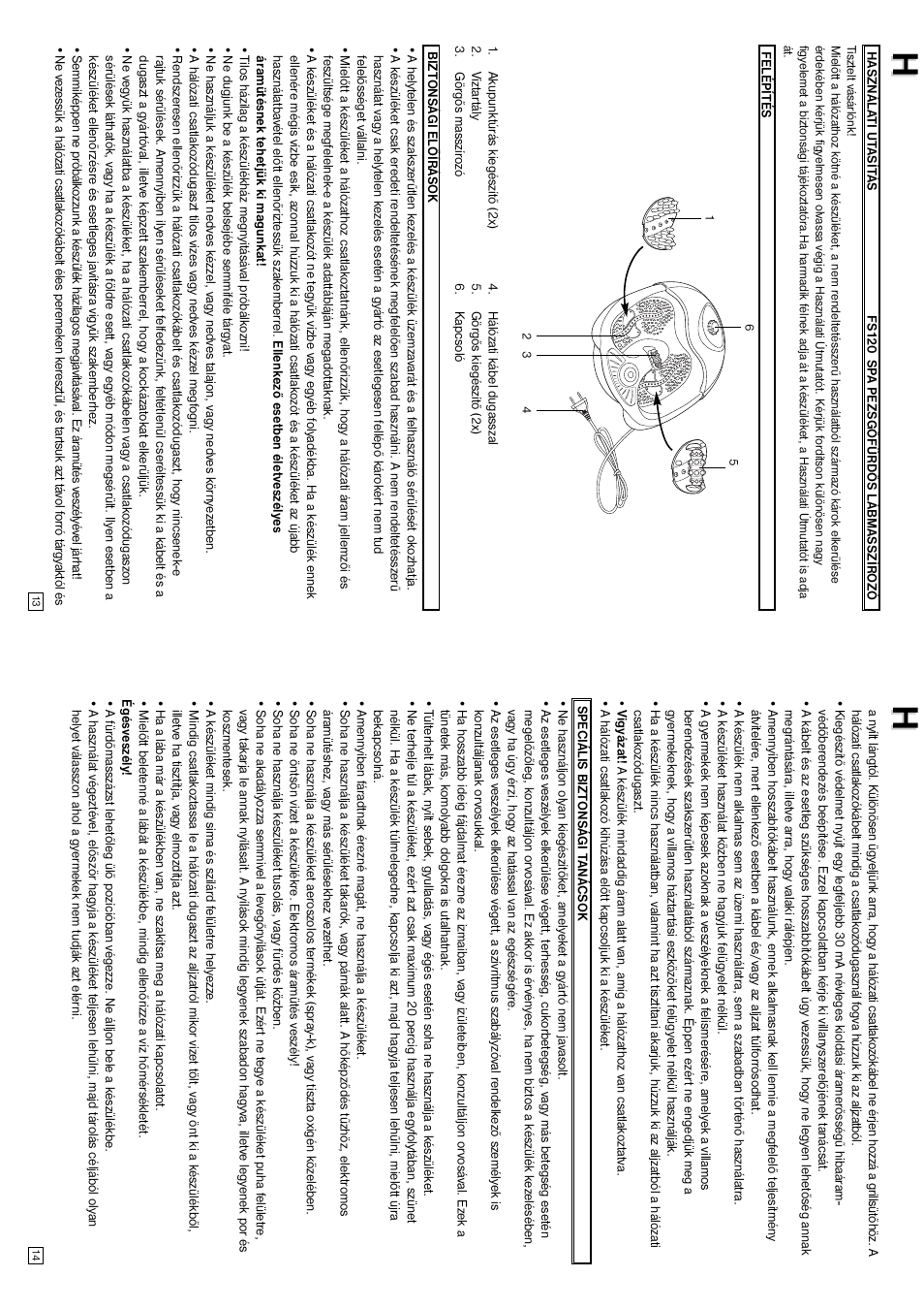 Elta FS120 User Manual | Page 8 / 23