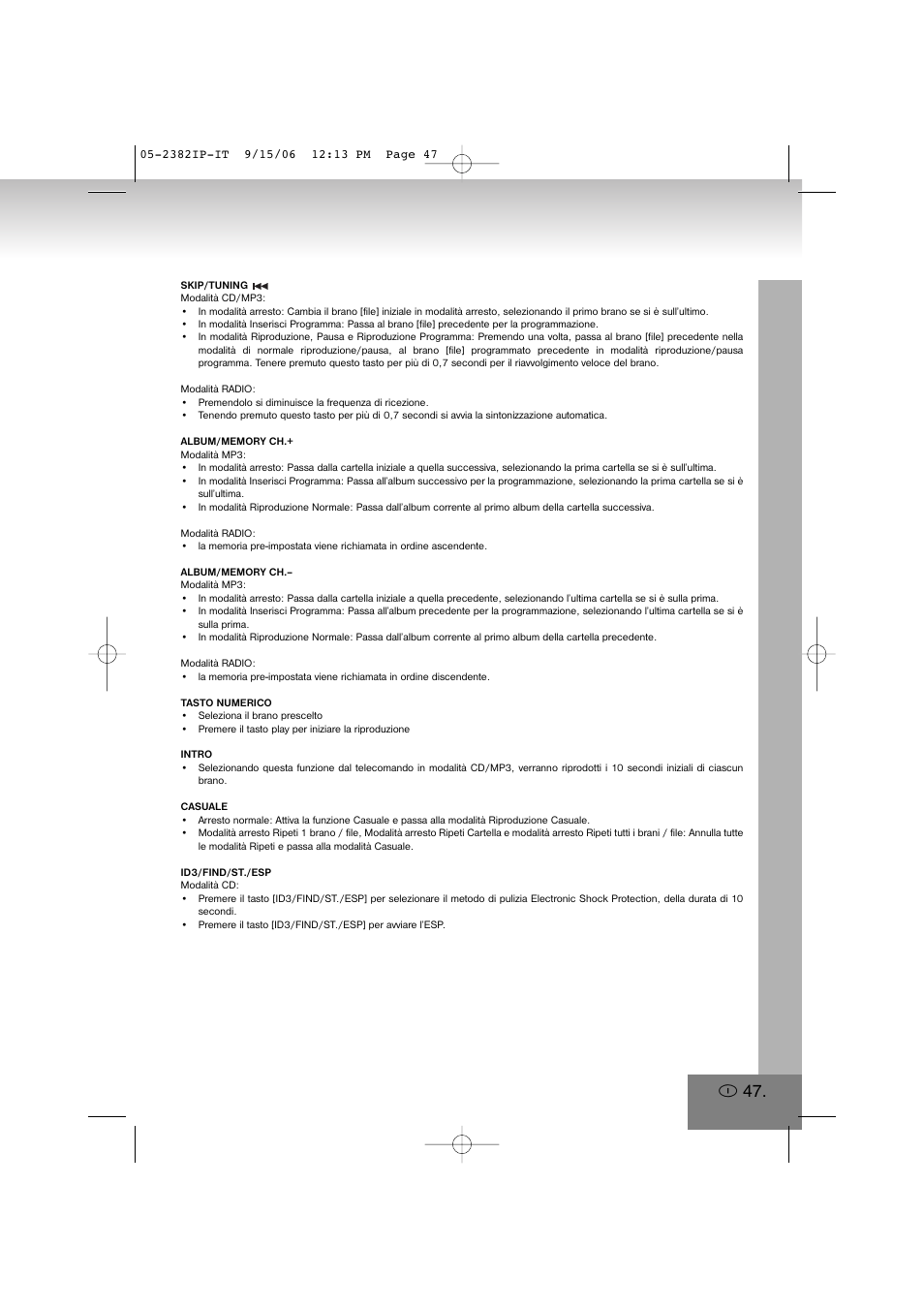 Elta 2382IP User Manual | Page 47 / 112
