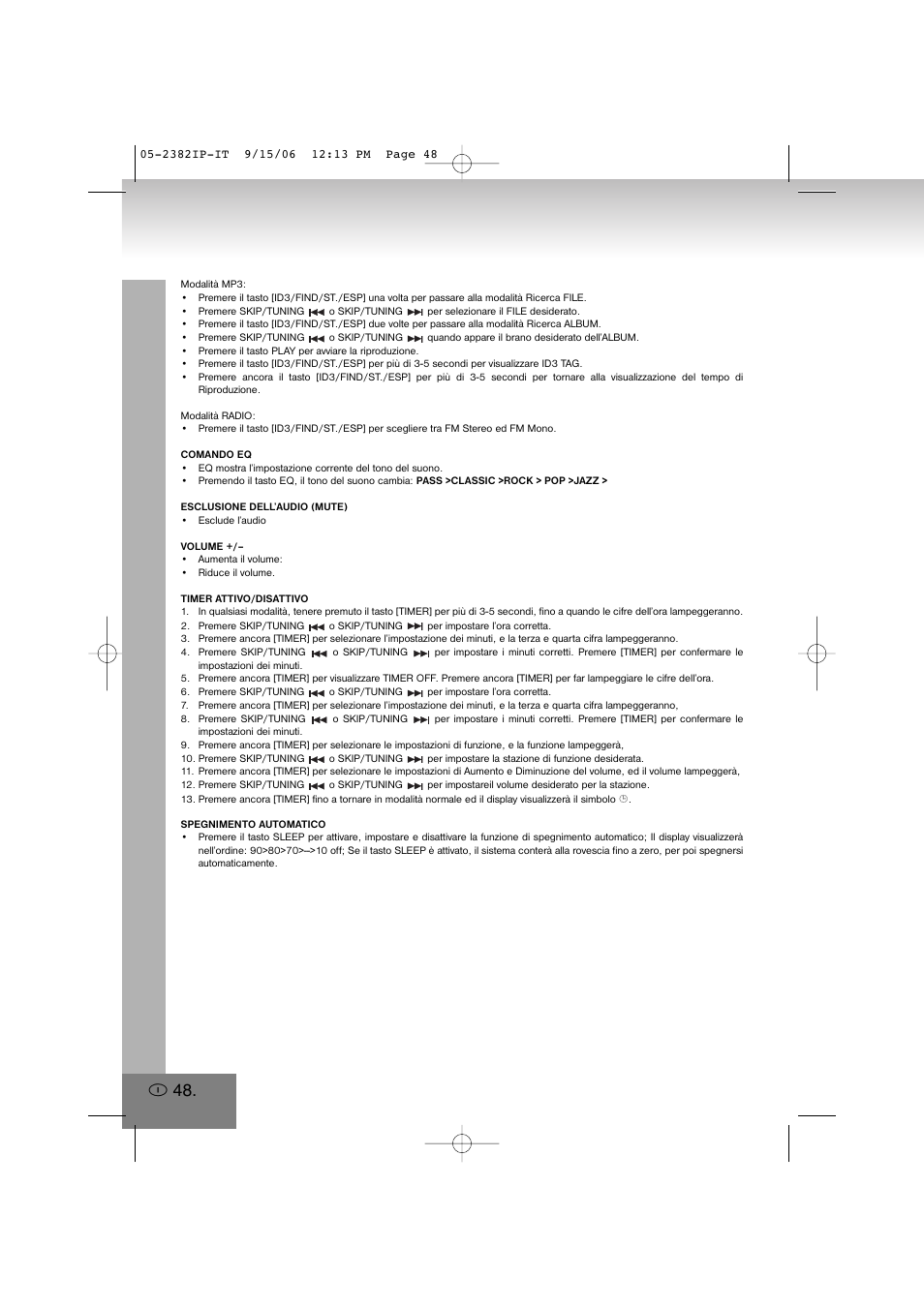 Elta 2382IP User Manual | Page 48 / 112