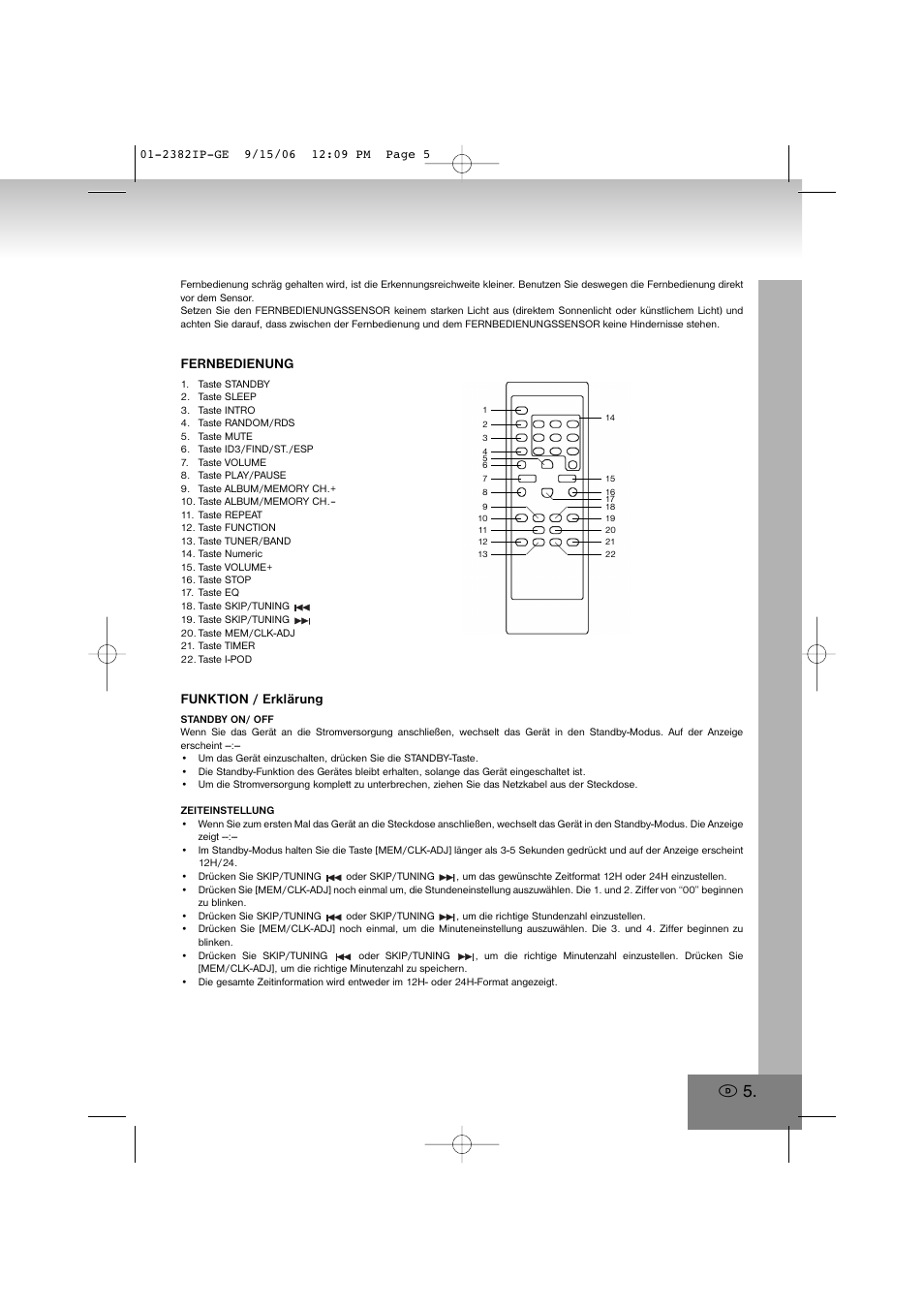 Elta 2382IP User Manual | Page 5 / 112