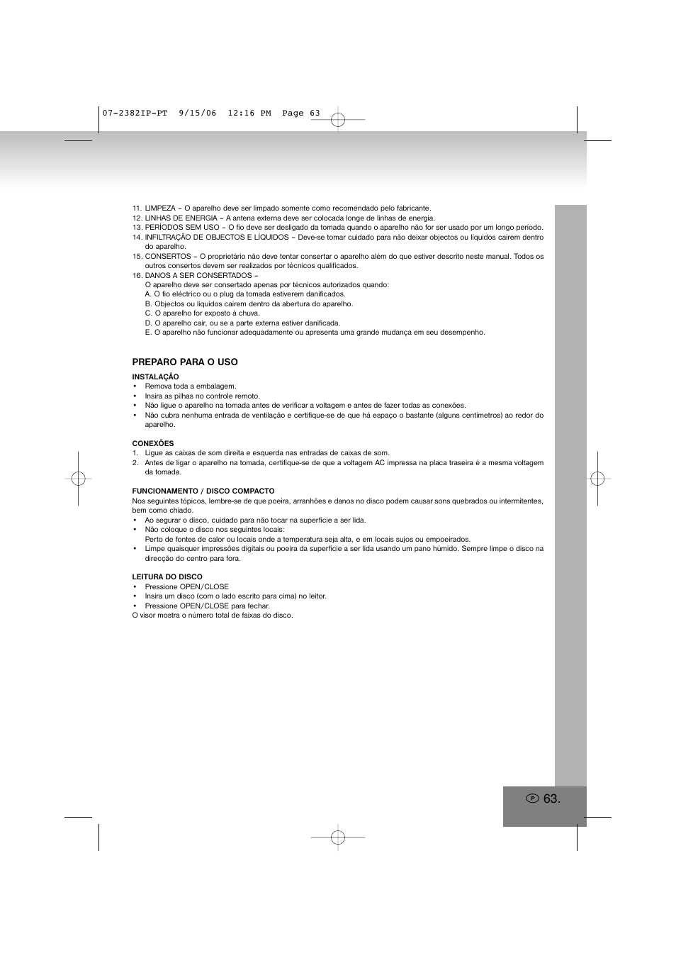 Elta 2382IP User Manual | Page 63 / 112
