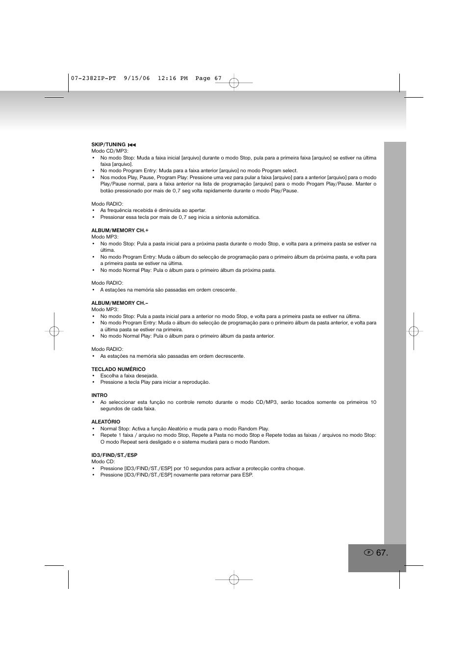 Elta 2382IP User Manual | Page 67 / 112