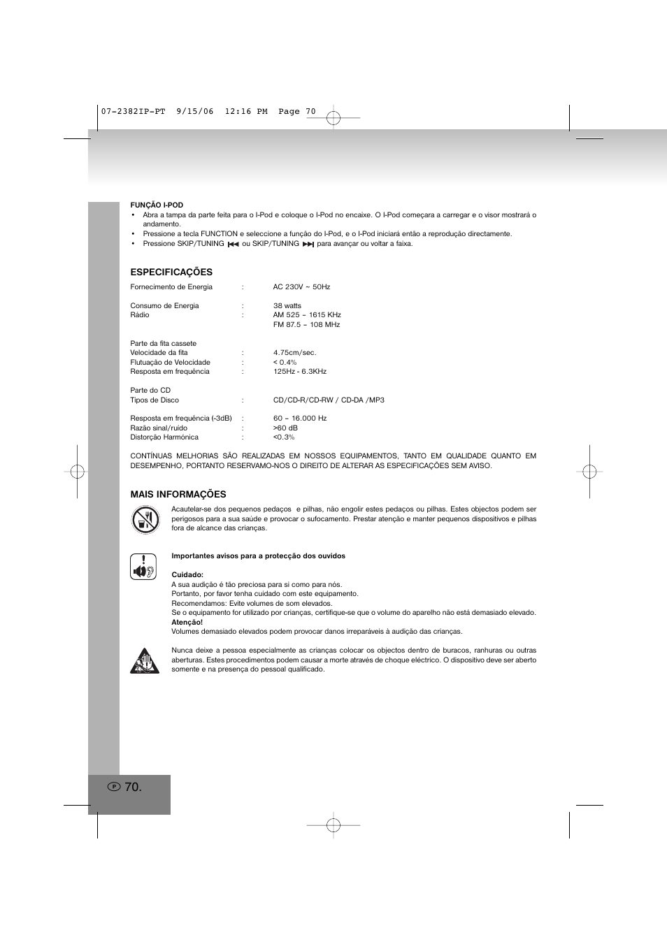 Elta 2382IP User Manual | Page 70 / 112