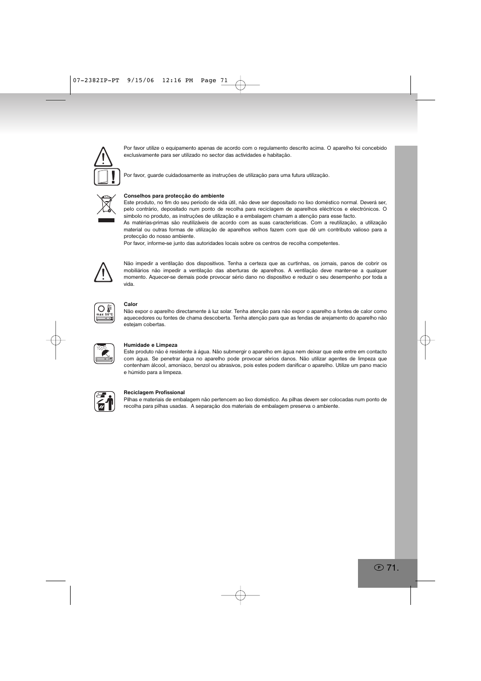Elta 2382IP User Manual | Page 71 / 112