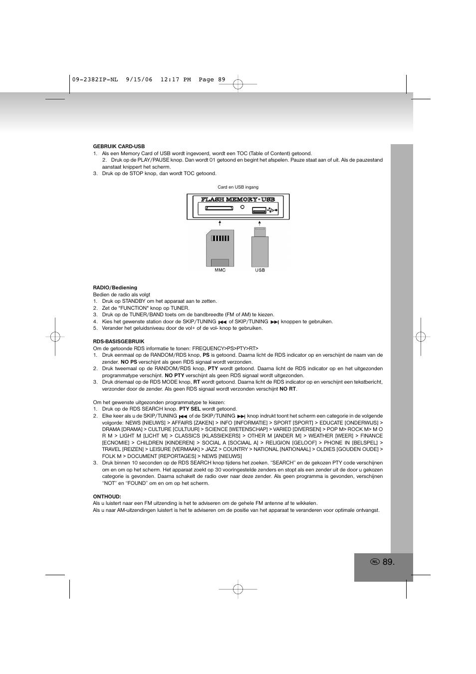 Elta 2382IP User Manual | Page 89 / 112