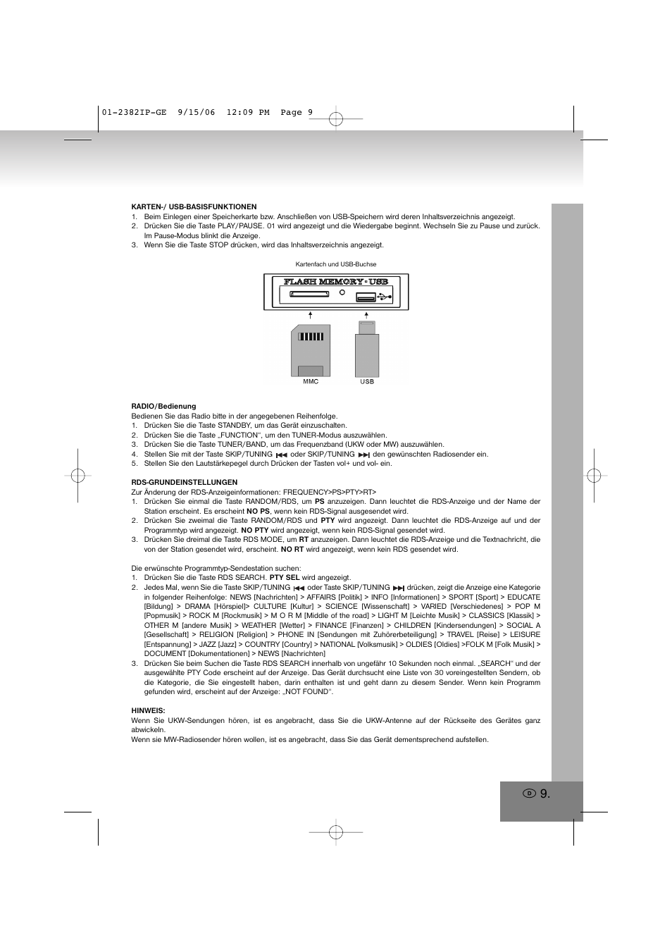 Elta 2382IP User Manual | Page 9 / 112