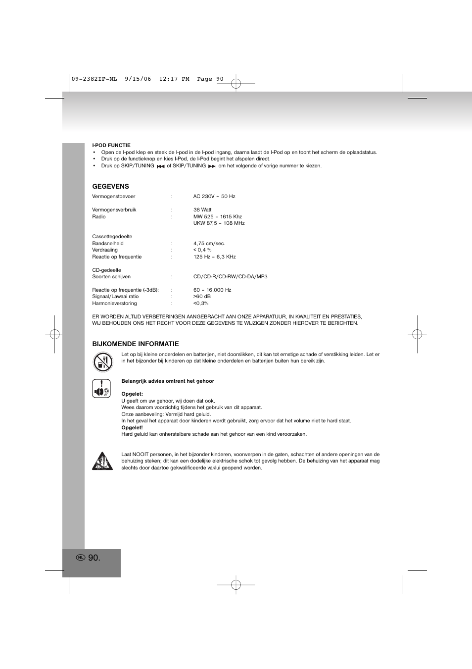 Elta 2382IP User Manual | Page 90 / 112