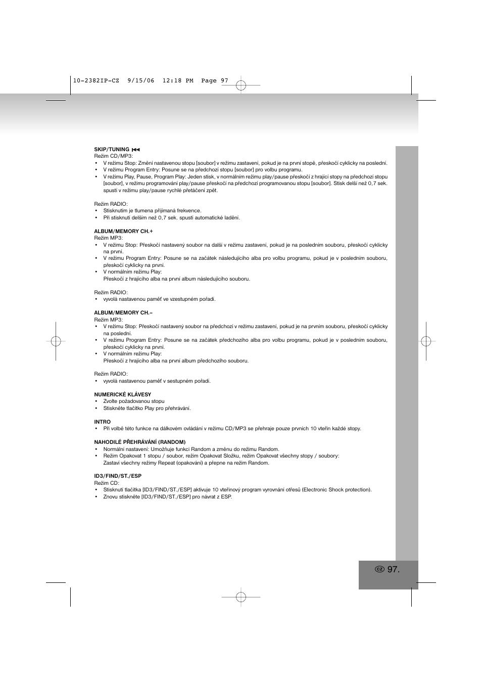 Elta 2382IP User Manual | Page 97 / 112
