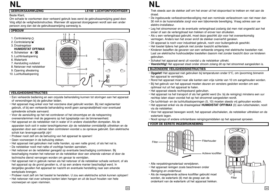 Elta LE100 User Manual | Page 18 / 19