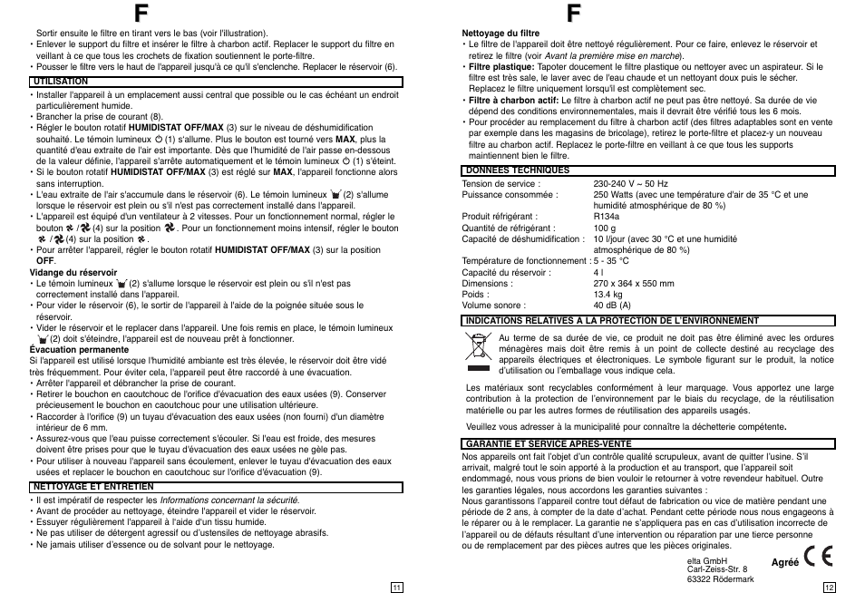 Elta LE100 User Manual | Page 7 / 19