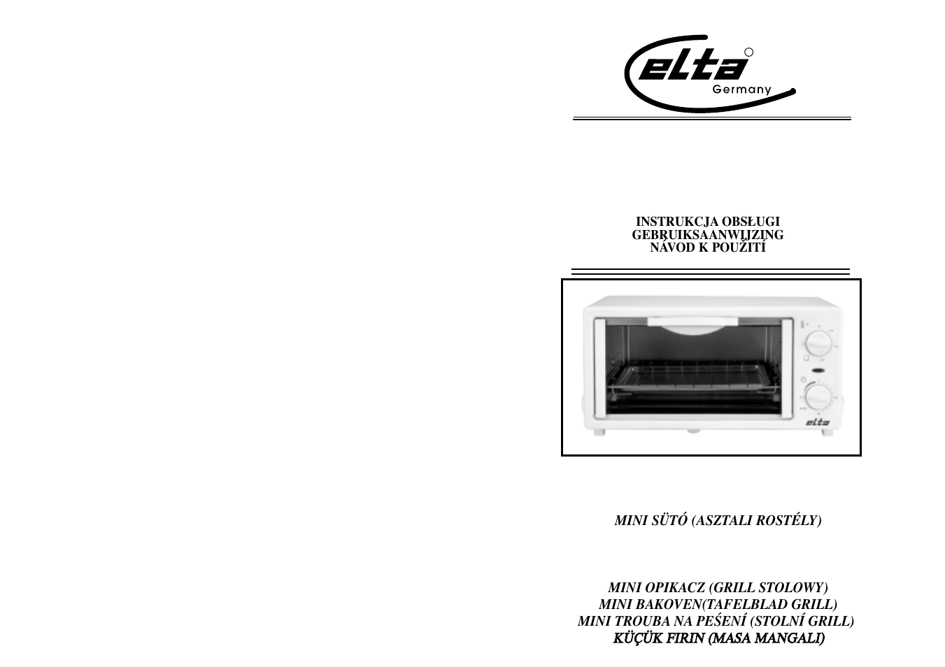 Elta MB111 User Manual | 23 pages