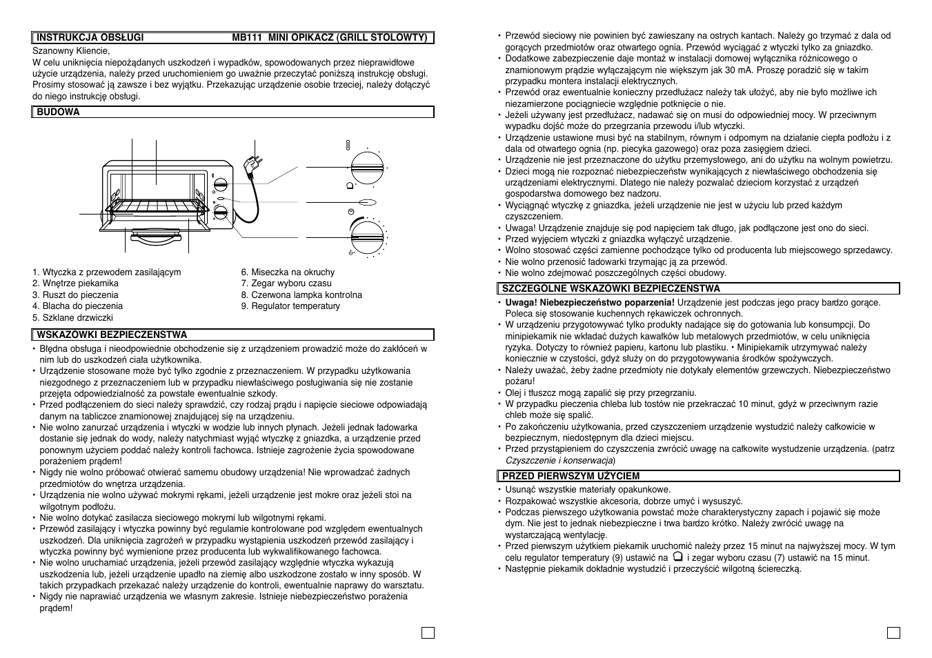 Elta MB111 User Manual | Page 16 / 23