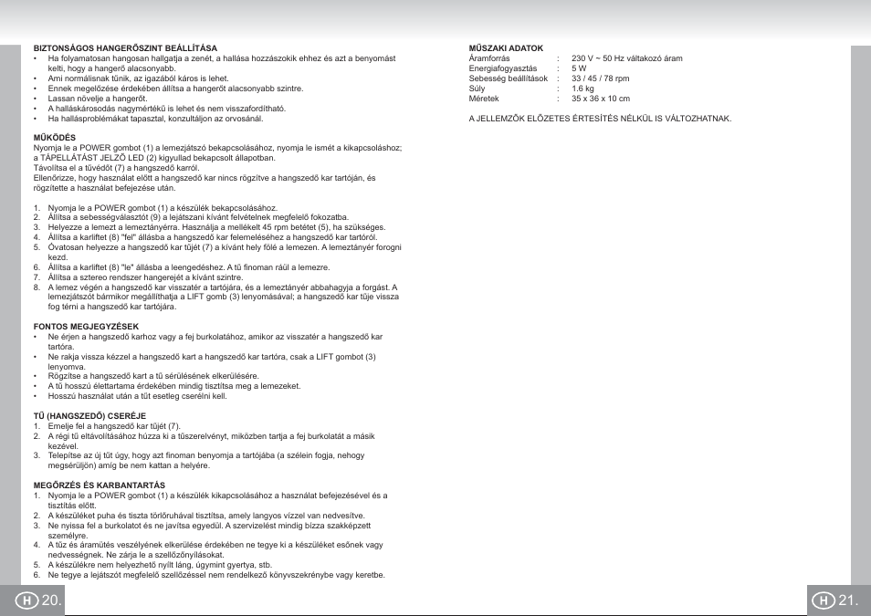 2955 im p20,21_h.pdf | Elta 2955 User Manual | Page 11 / 36