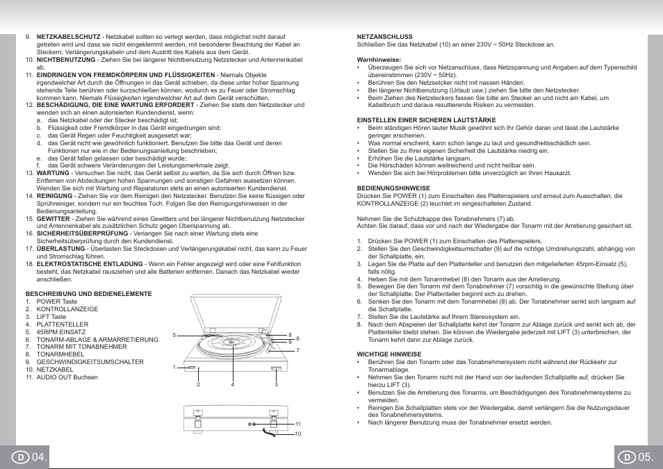2955 im p04,05_d.pdf | Elta 2955 User Manual | Page 3 / 36