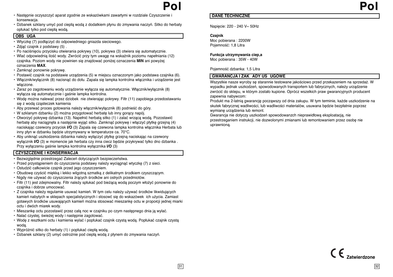 Elta TT100 User Manual | Page 17 / 23
