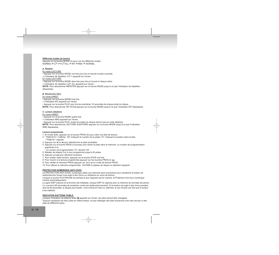 Elta 5788 User Manual | Page 14 / 57