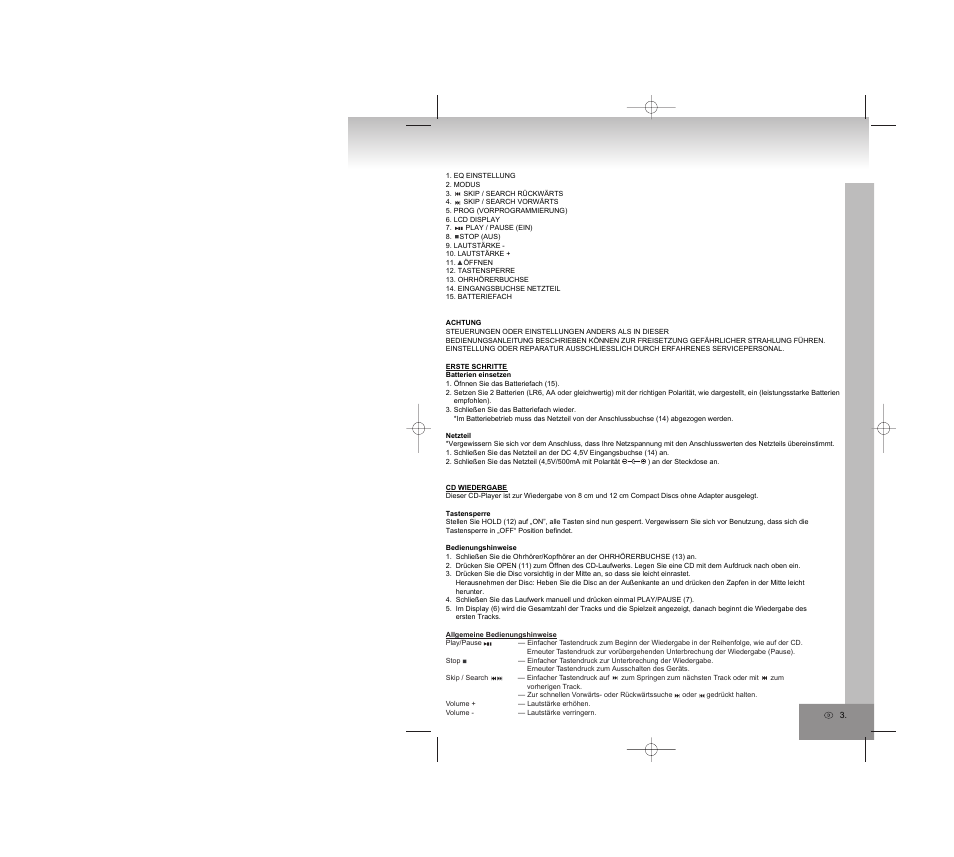 Elta 5788 User Manual | Page 3 / 57