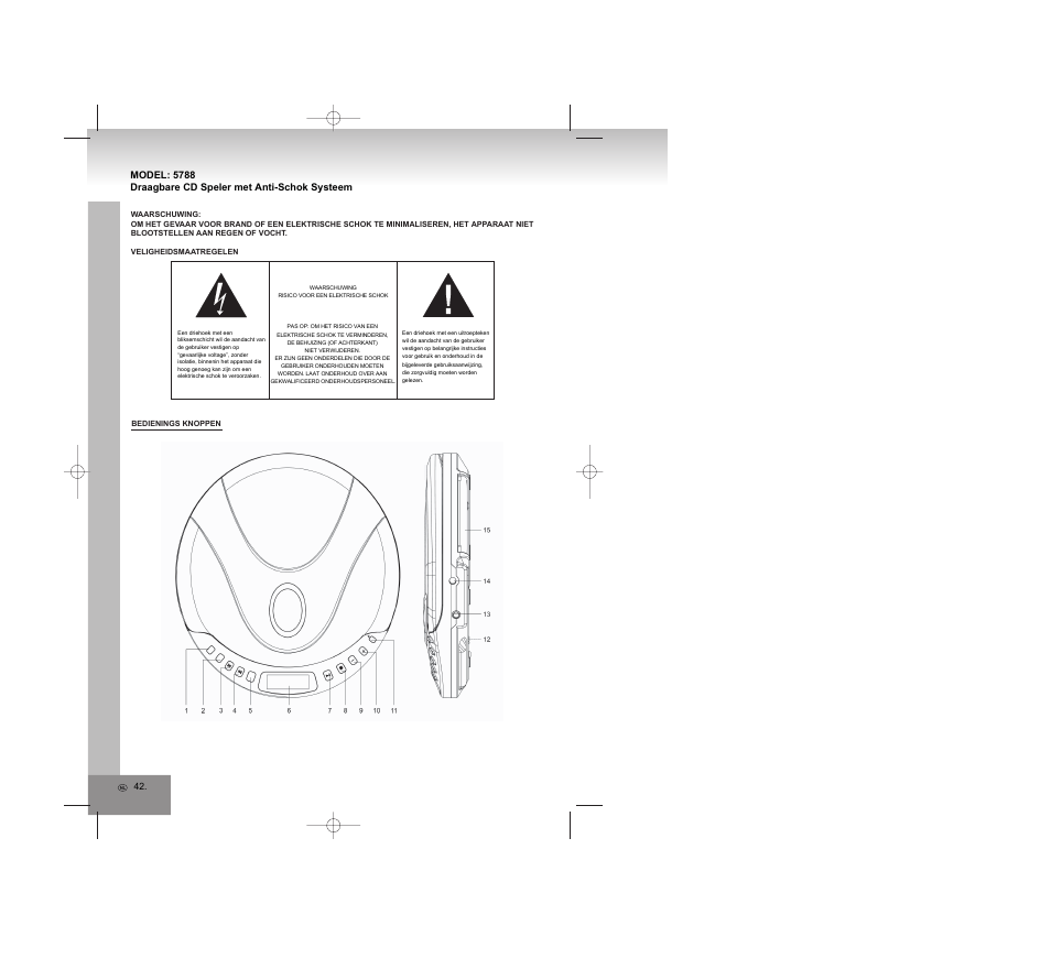 Elta 5788 User Manual | Page 42 / 57