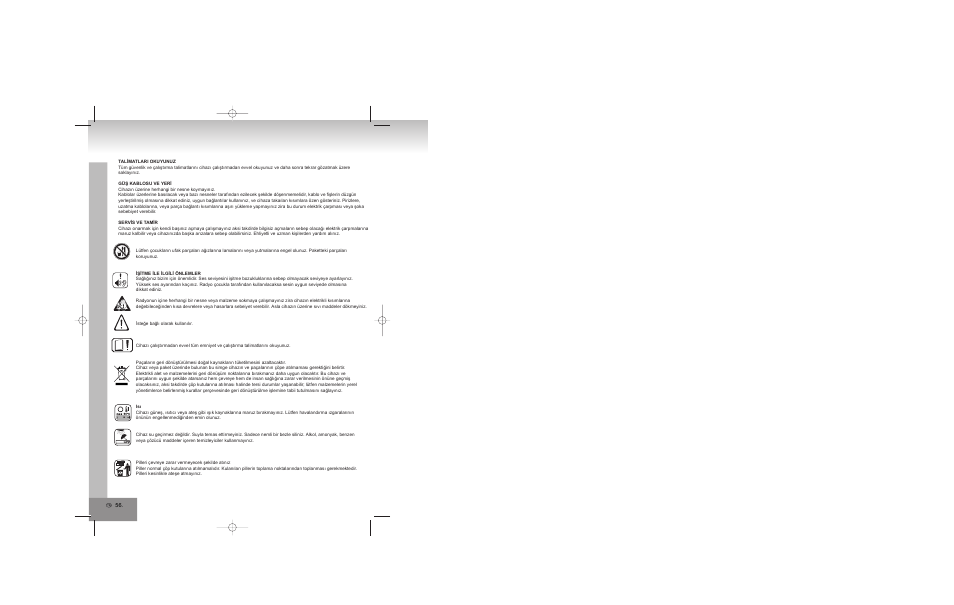 Elta 5788 User Manual | Page 56 / 57