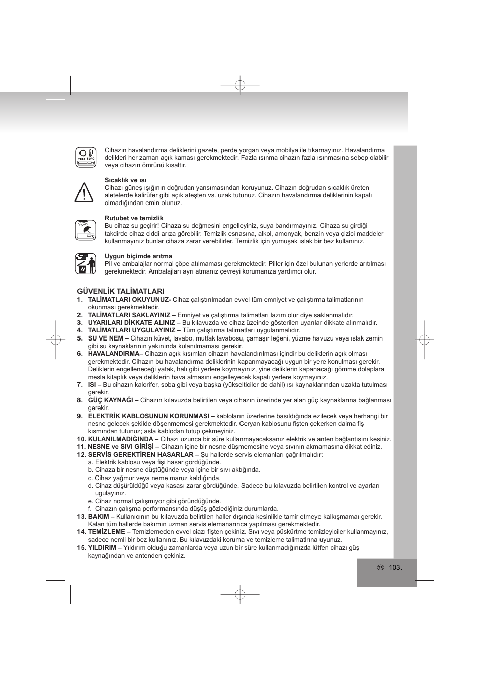 Elta 2402N User Manual | Page 103 / 142